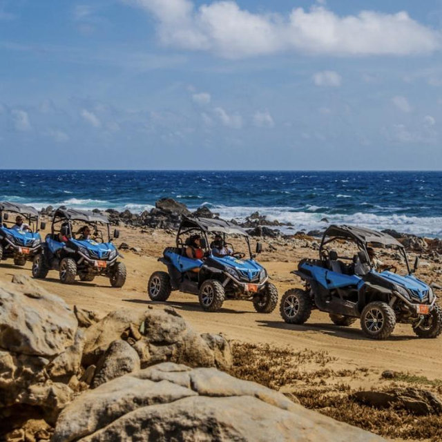 Honeymoon Excursion ATV Tour of Aruba