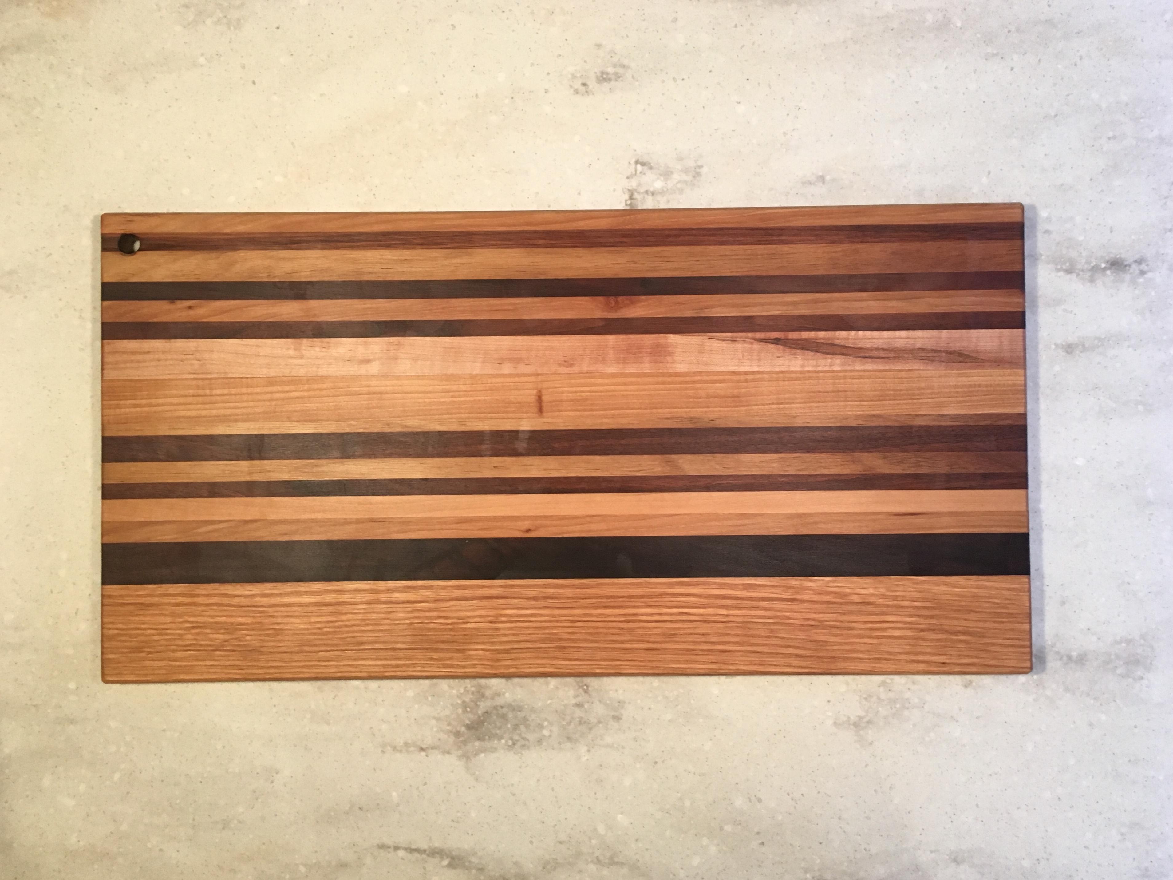 Handcrafted cutting board