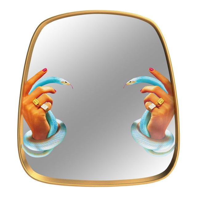 Seletti, Hands With Snakes Mirror, Toiletpaper, 2018