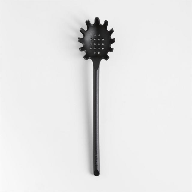 Crate & Barrel Black Nylon Pasta Spoon