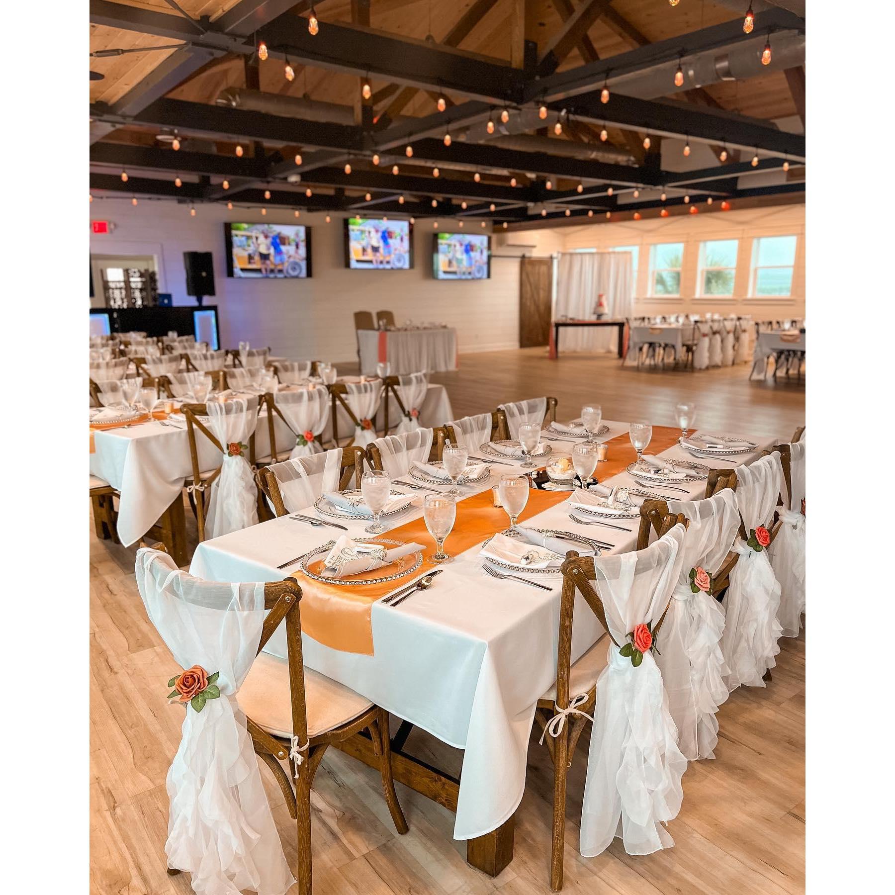 A preview of the Reception Venue