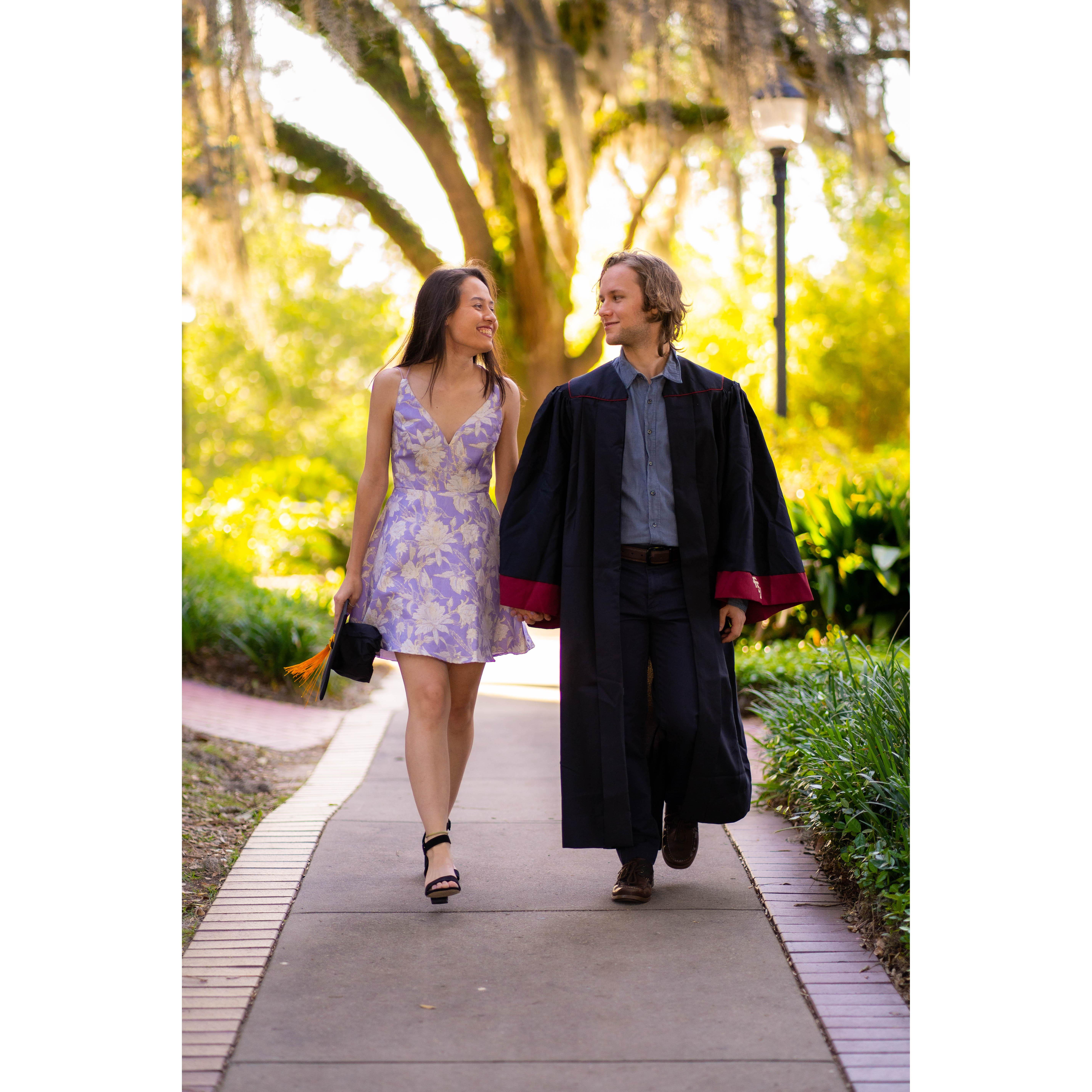 FSU graduation, Spring 2022.