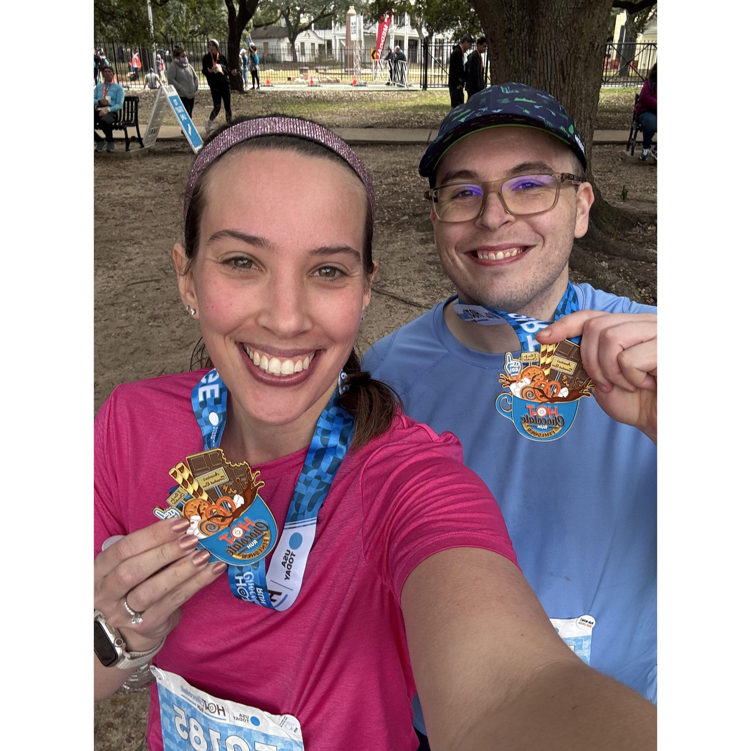Finished the Hot Chocolate 15K