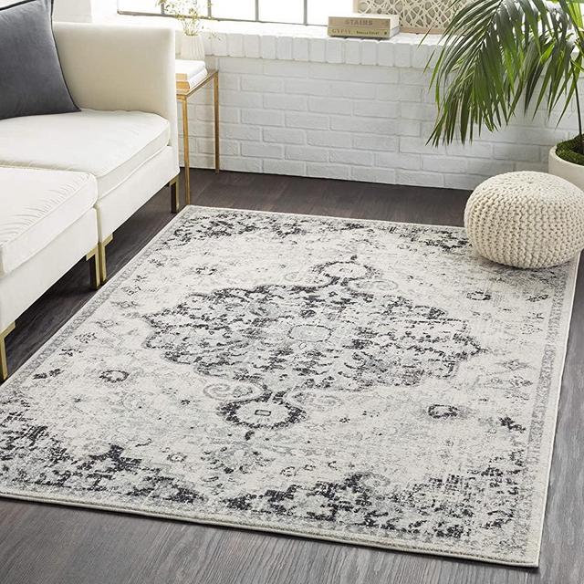 Artistic Weavers Odelia Updated Traditional Rug Black 7'10" x 10'3