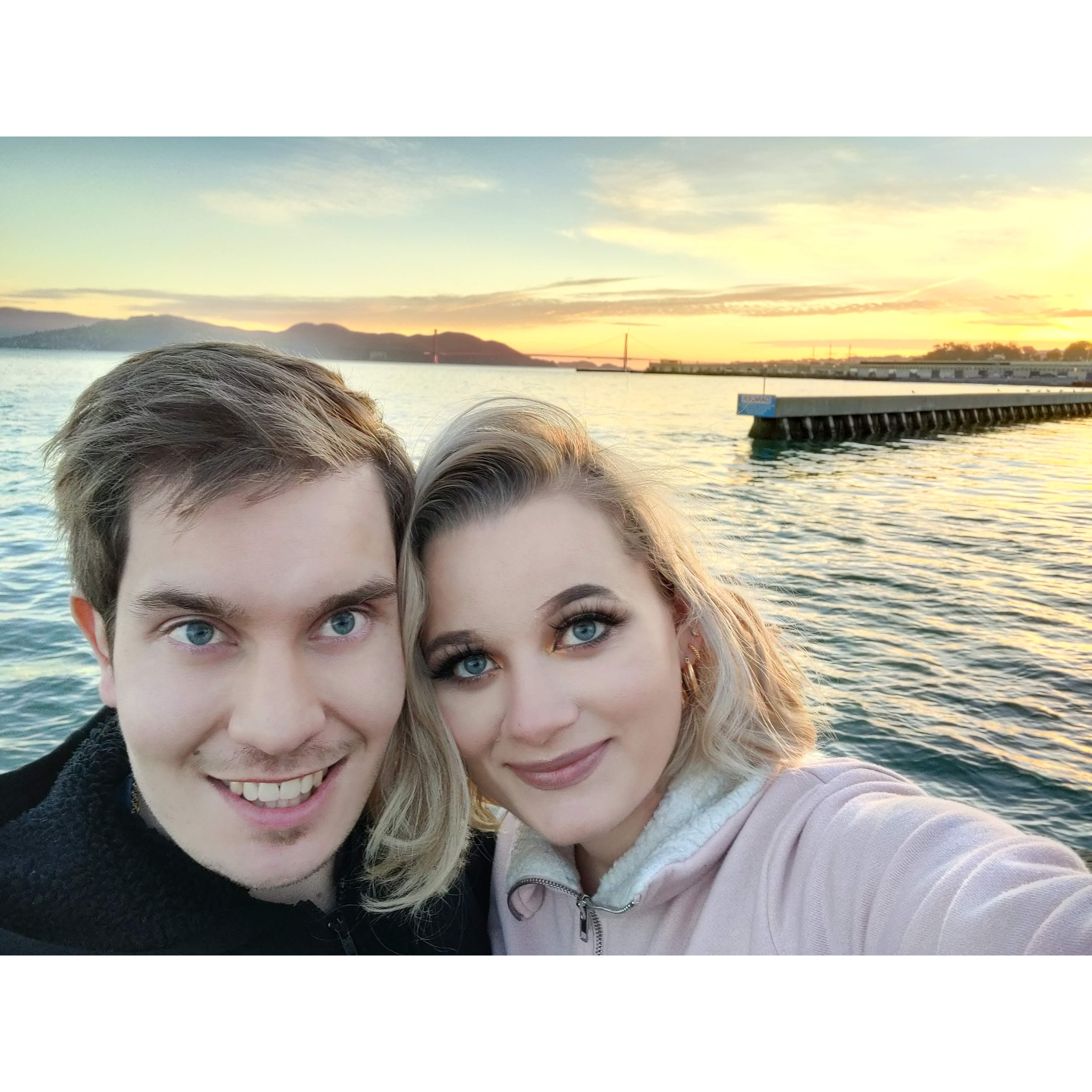 First time in San Francisco together!