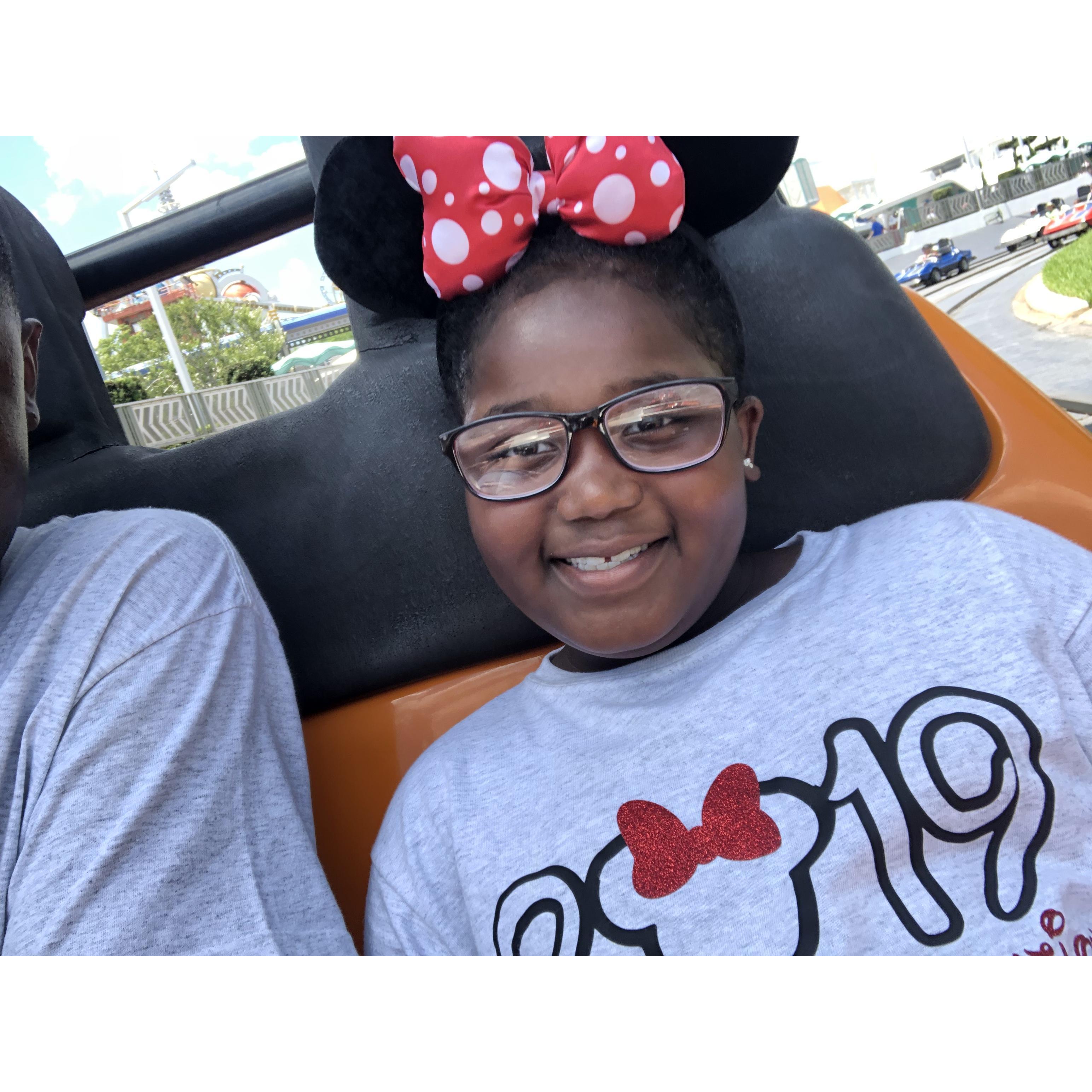 Mia went to Disney... Thanks Goddy and Uncle Tim!