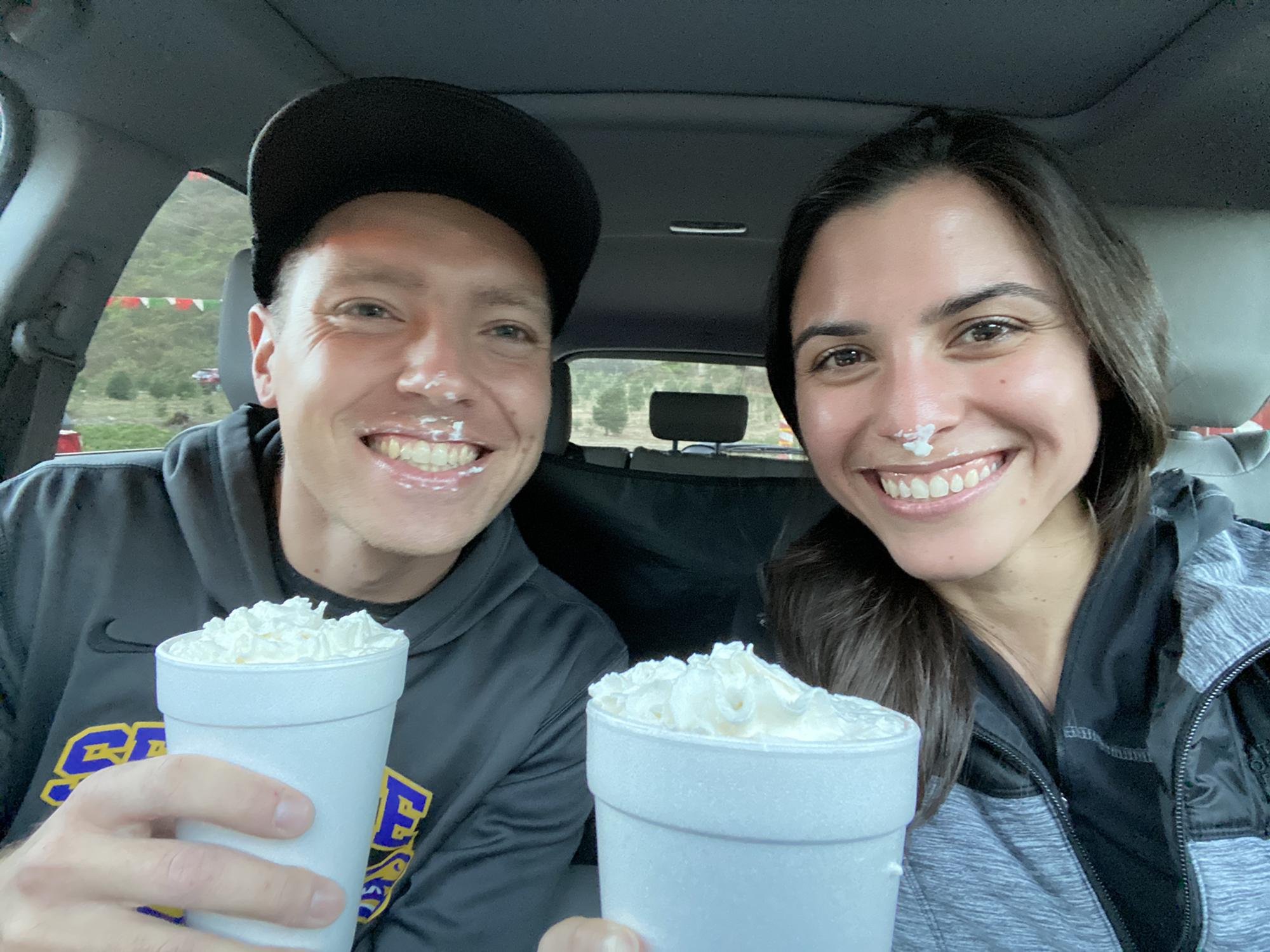 Hot Chocolate at the Tree Farm