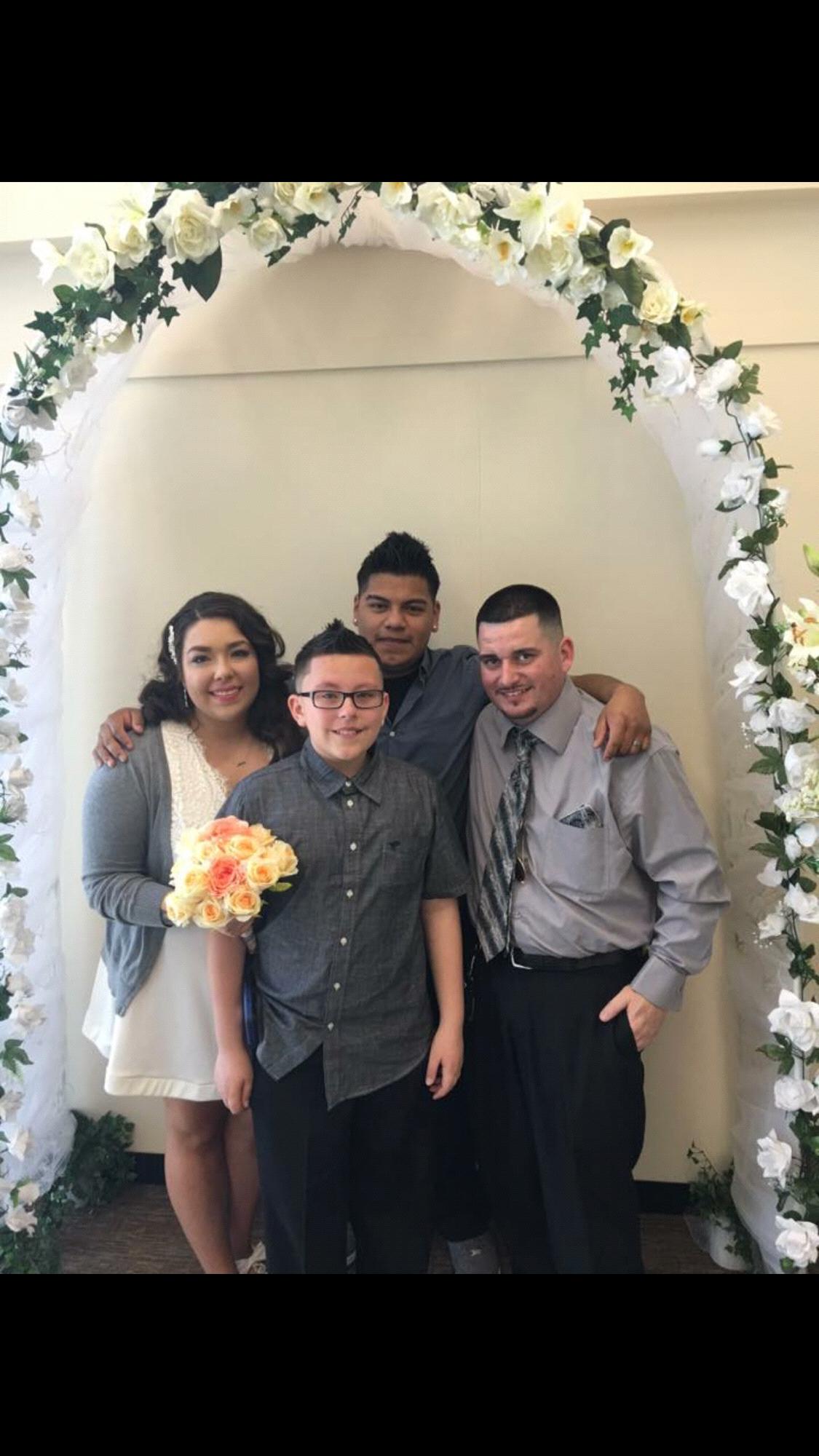 Alysia, luis, junior, and tavo