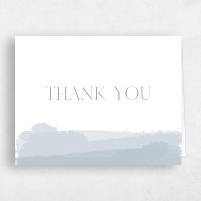 Powder Blue Wedding Thank You - Saif Landscape