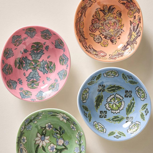 Tangier Oasis Melamine Dip Bowls, Set of 4