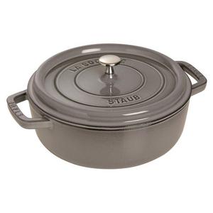 5 Quart Round Cocotte, Graphite Grey