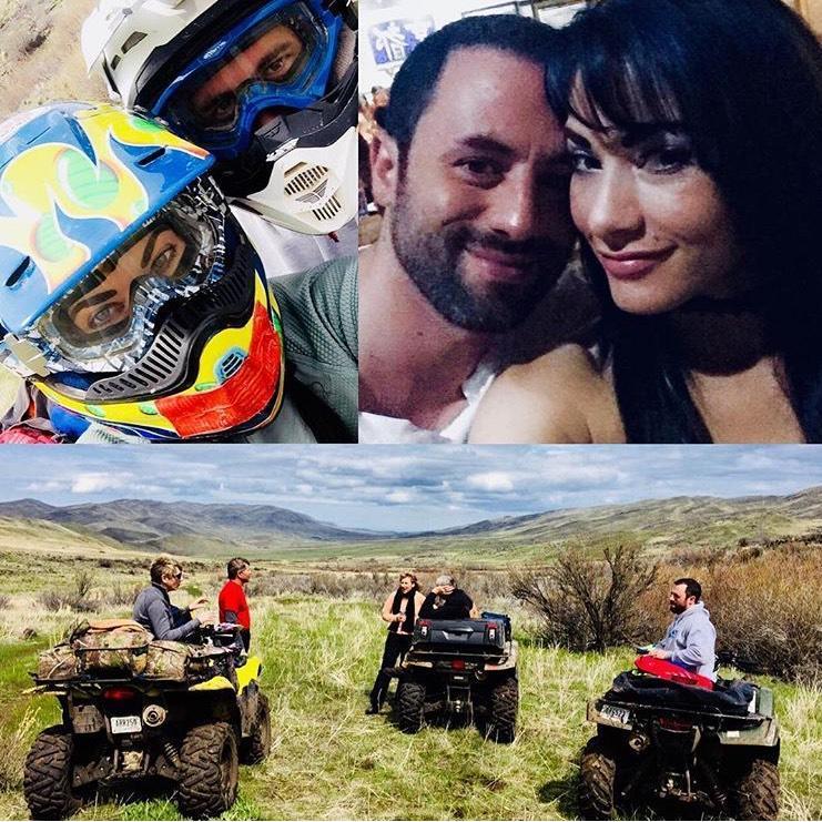Nick's first time ATV riding in Idaho