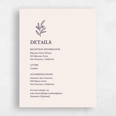 Eggplant, Purple Wedding Enclosure - Norcross