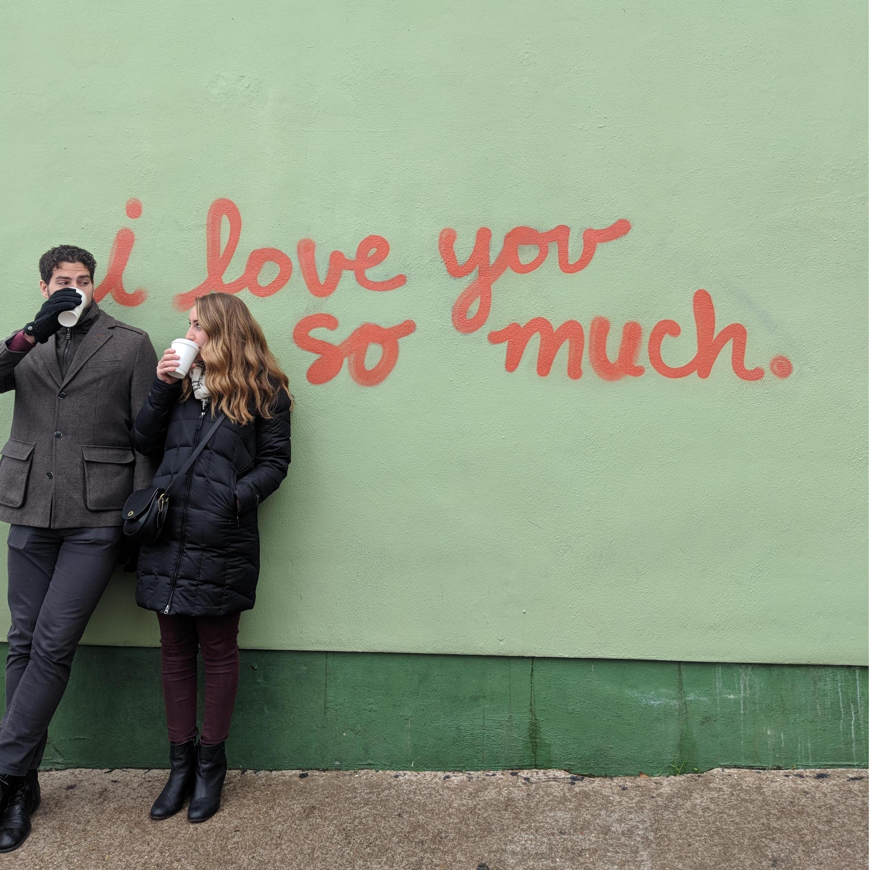 Coffee's and love. Austin, TX. Jan 2019