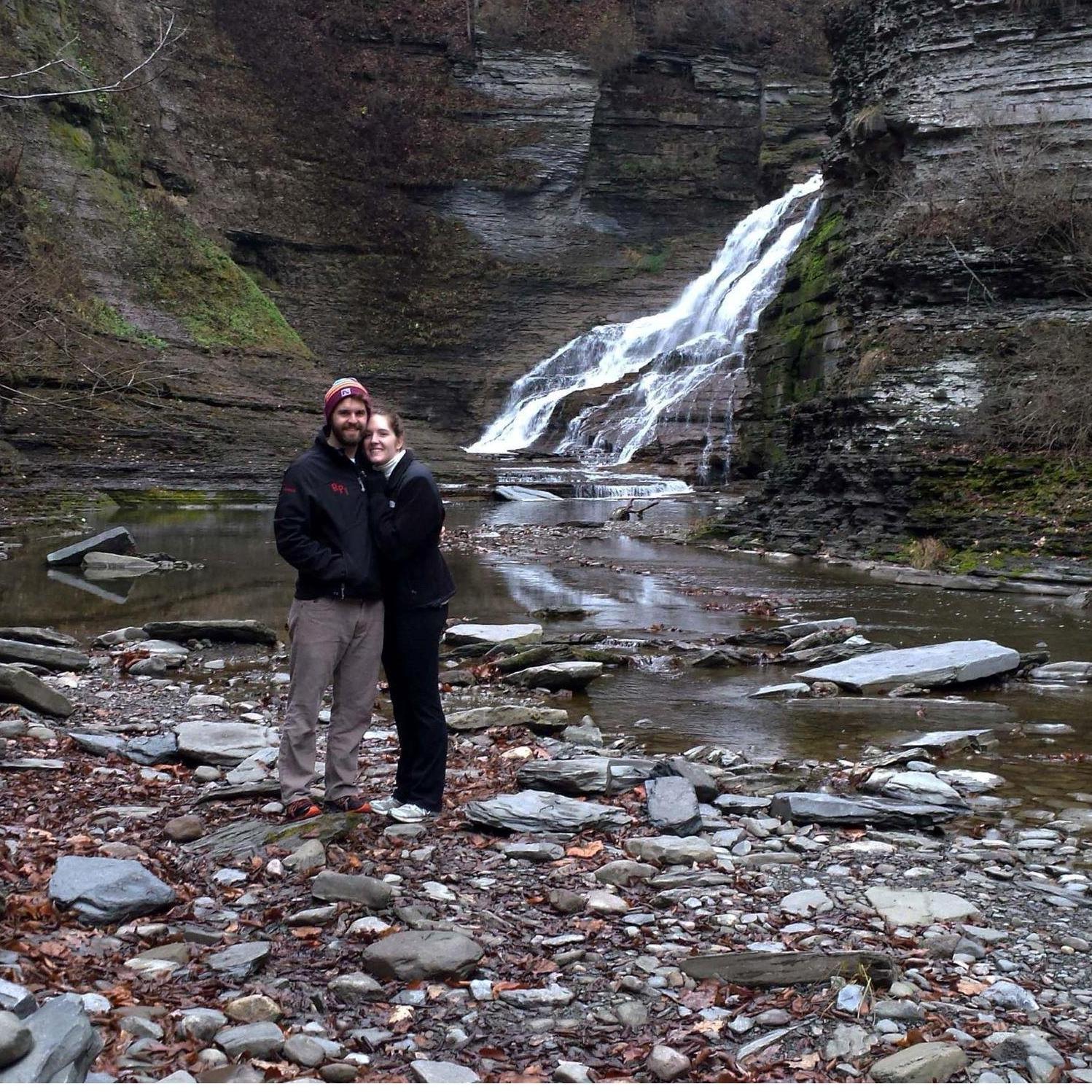 Lucifer Falls, Treman Park, Ithaca. Thanksgiving 2015.