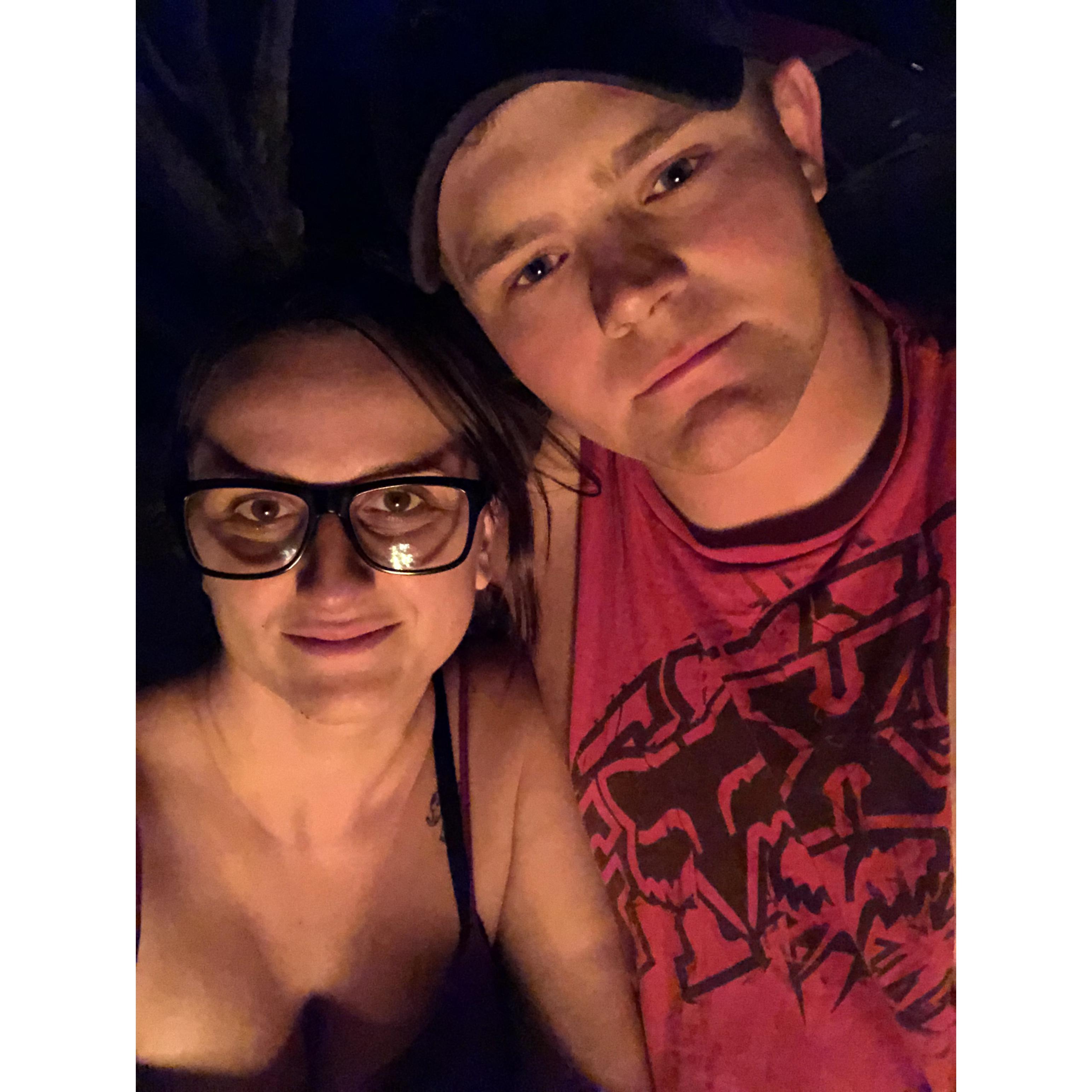 Night we went camping and he told me he loved me and didn’t wanna spend his life with anyone but me! 🥰