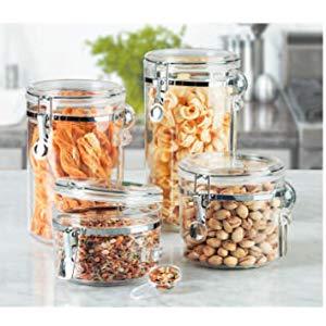 4 piece storage containers