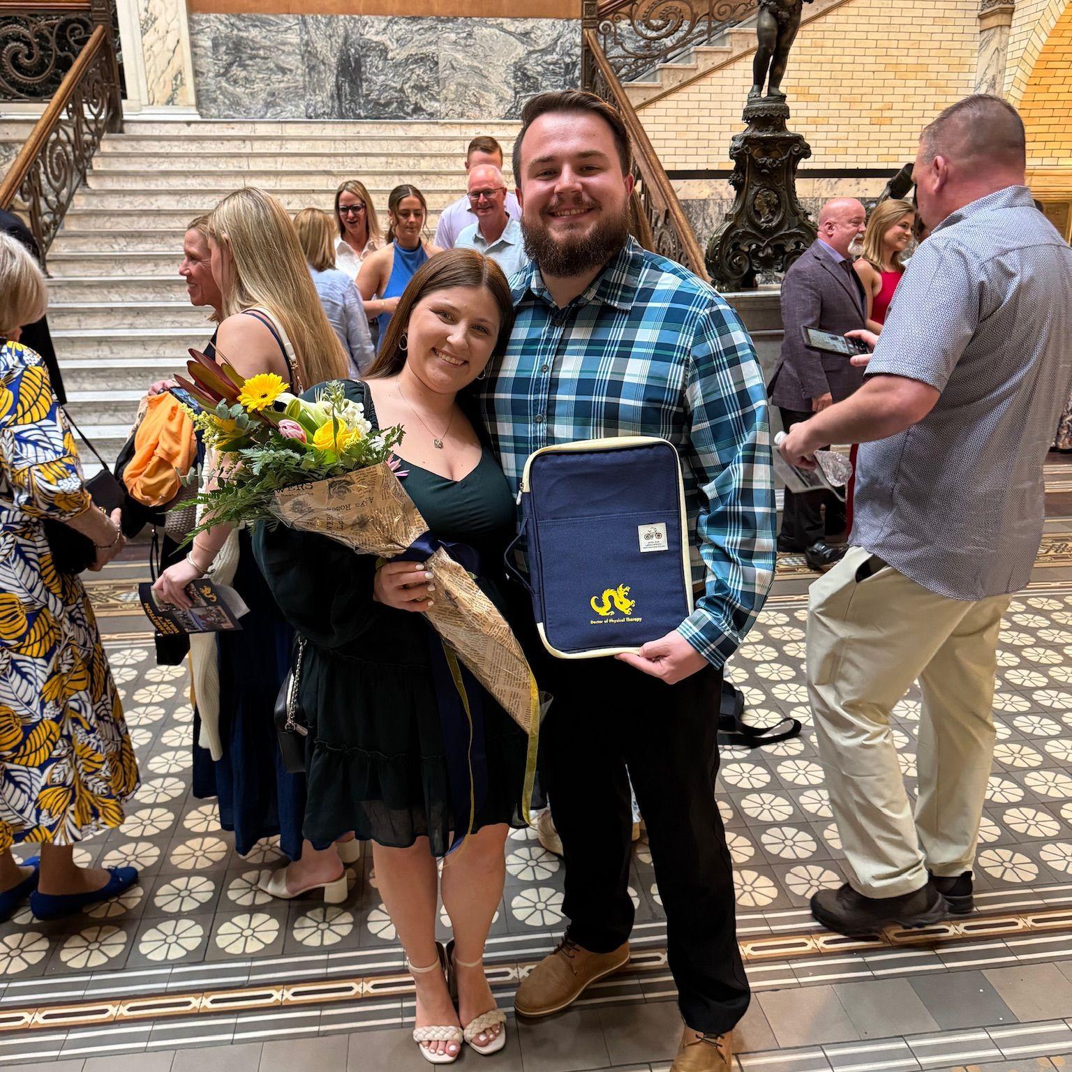 Allison grad school graduation 2025