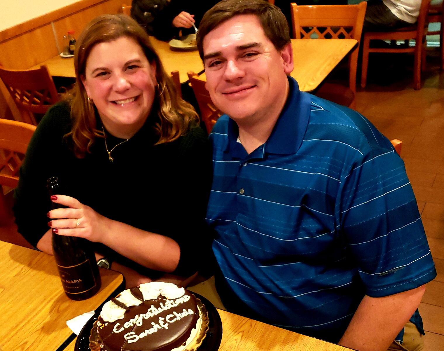 Engagement dinner at Mongolian BBQ