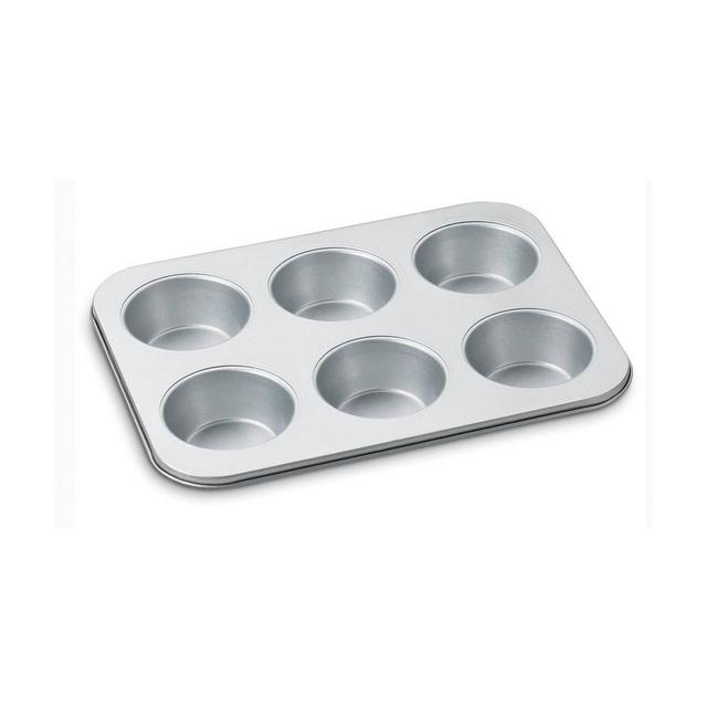 Cuisinart Chef's Classic 6 Cup Non-Stick Two-Toned Jumbo Muffin Pan - AMB-6JMP