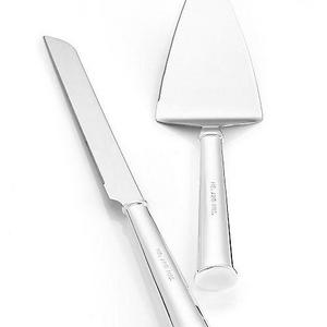 Darling Point Mr & Mrs Engraved Cake Knife and Server