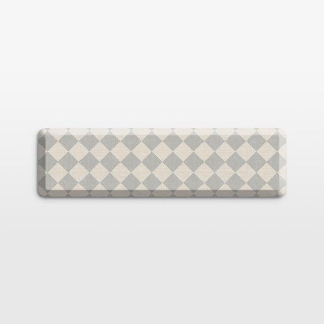Gel Pro Diamond Grey Comfort Kitchen Mat, 20x72"