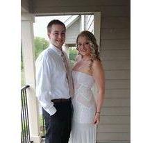 My sorority formal! How cute is my date?