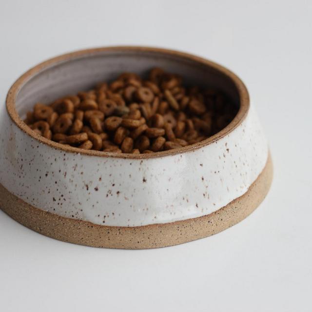 Arroyo Pet Bowl - White, Large