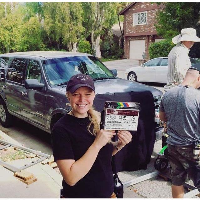 Whitney at work