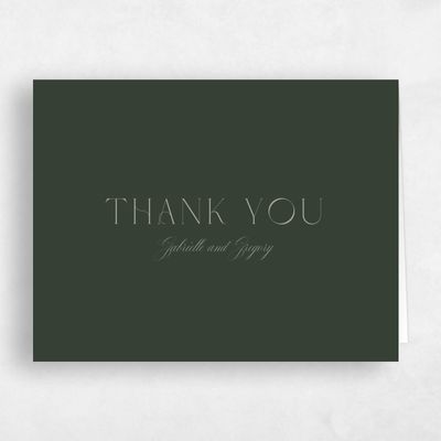 Multi-Colored Wedding Thank You - Payton Landscape