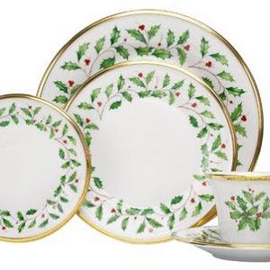 Lenox Holiday 5-Piece Place Setting,Ivory