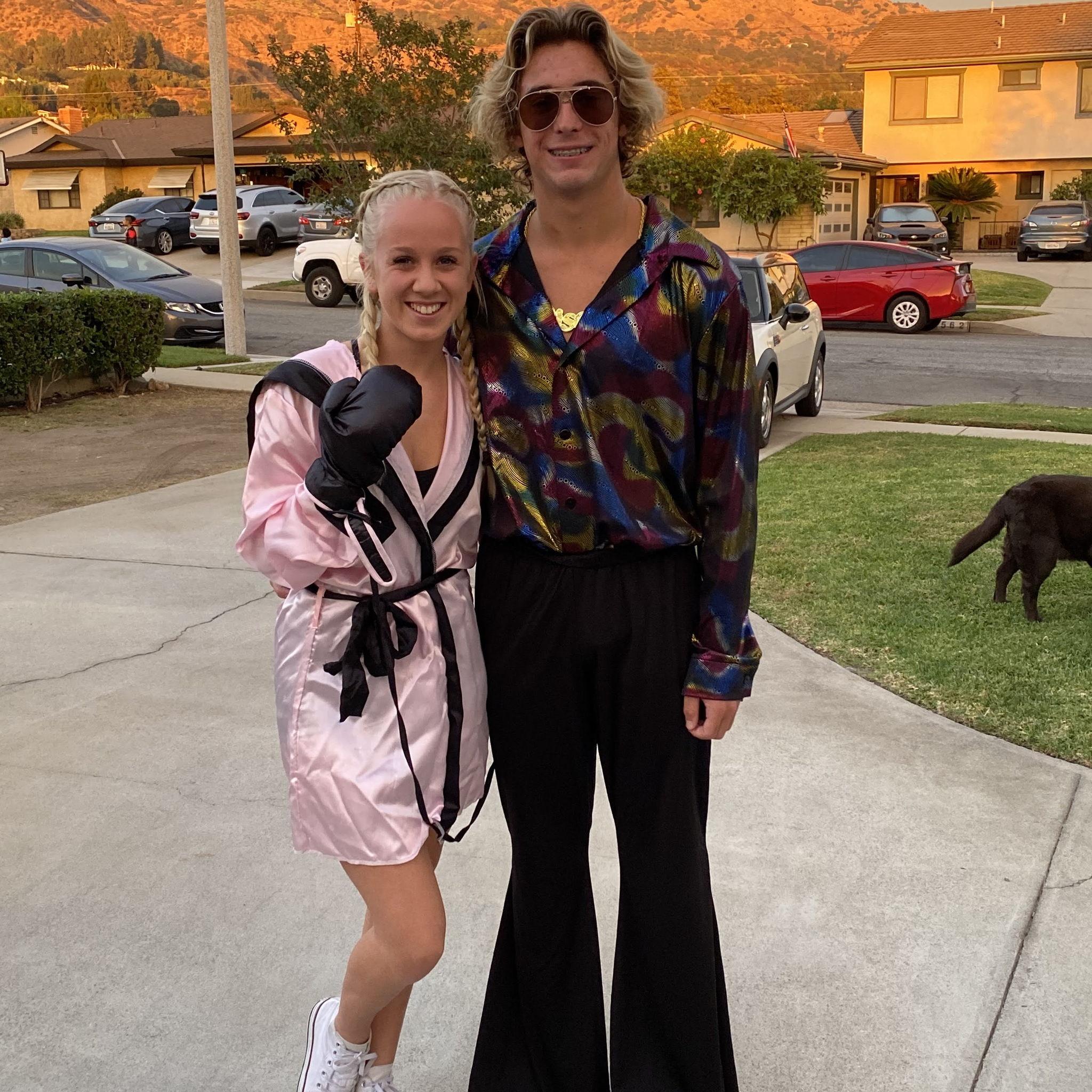 Our first Halloween officially dating!