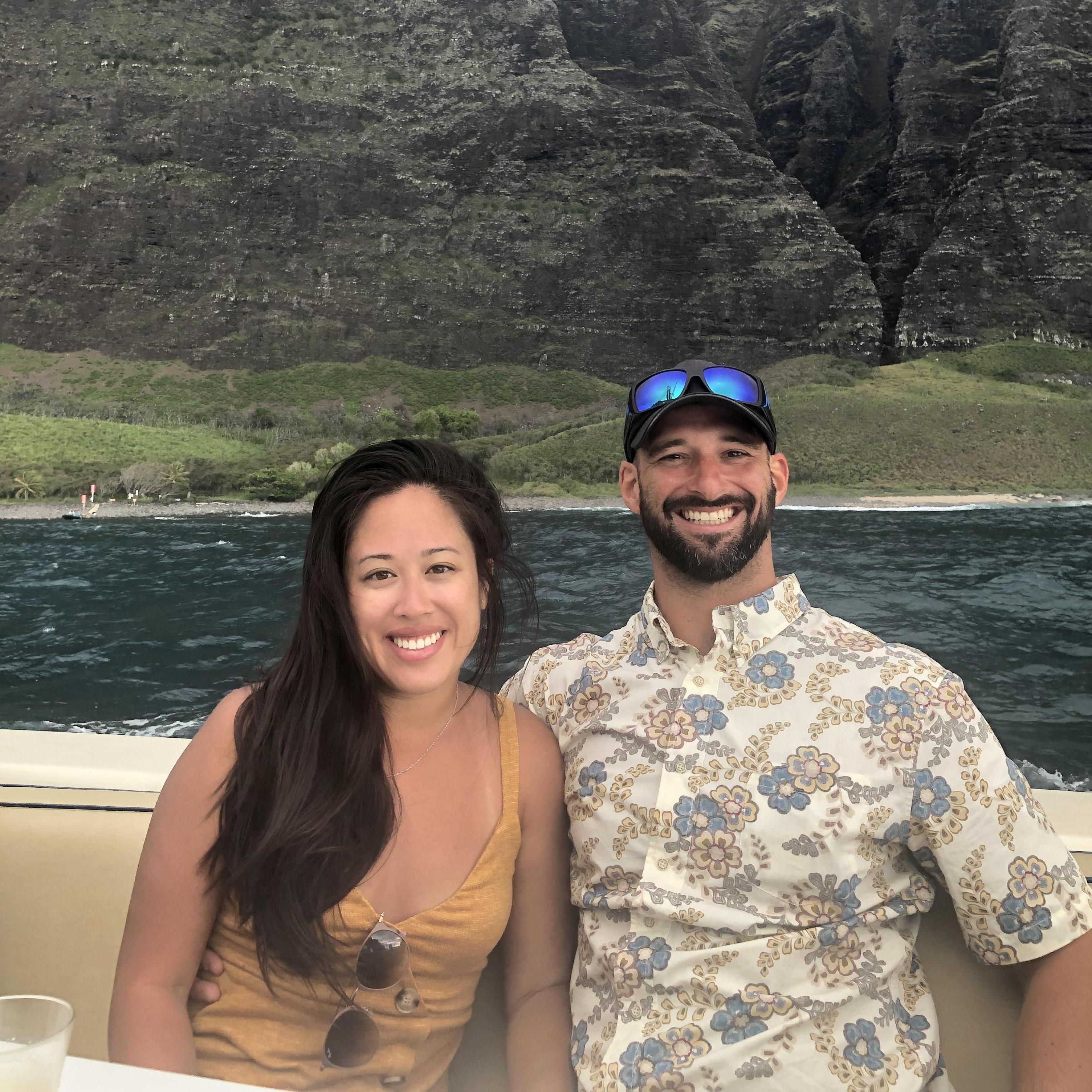 Our first trip to Kaua'i - Sailing the Na Pali Coast!