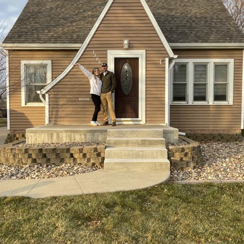 Our first home!