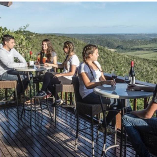 Drinks at Kariega Game Reserve