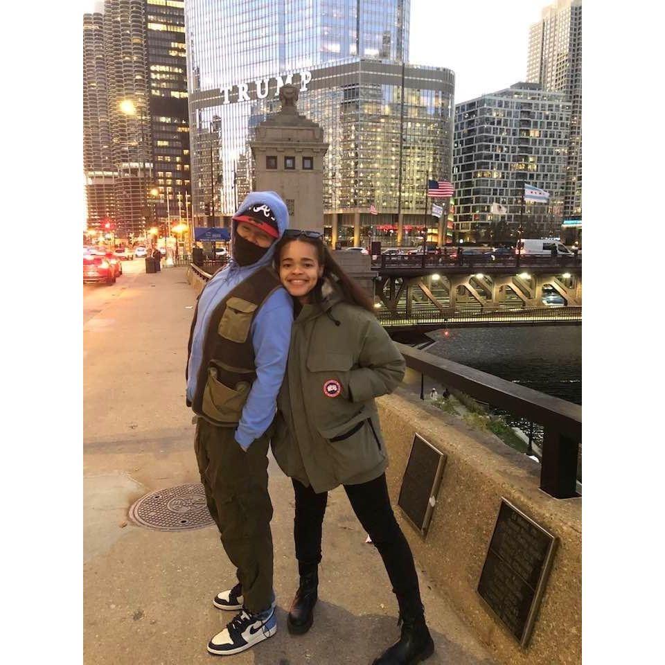 Strolling around town