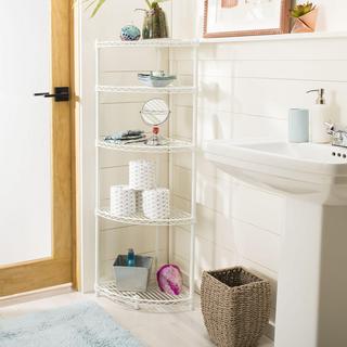 Aleah Corner Storage Rack