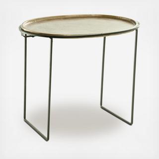 Antique Brass Table