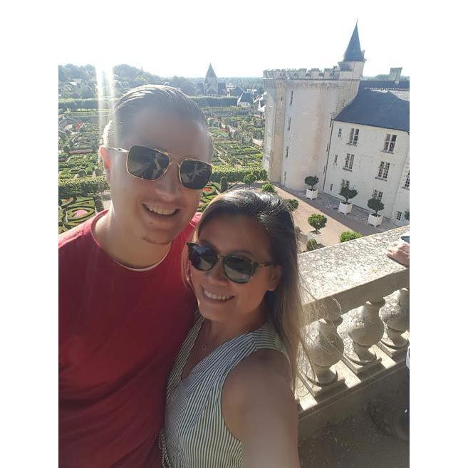 Selfie in one of the biggest and beautiful garden in France