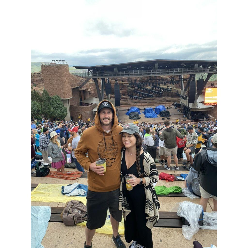 Widespread Panic at Red Rocks. 2021