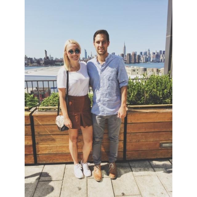 Enjoying the best view in Brooklyn. September 2016