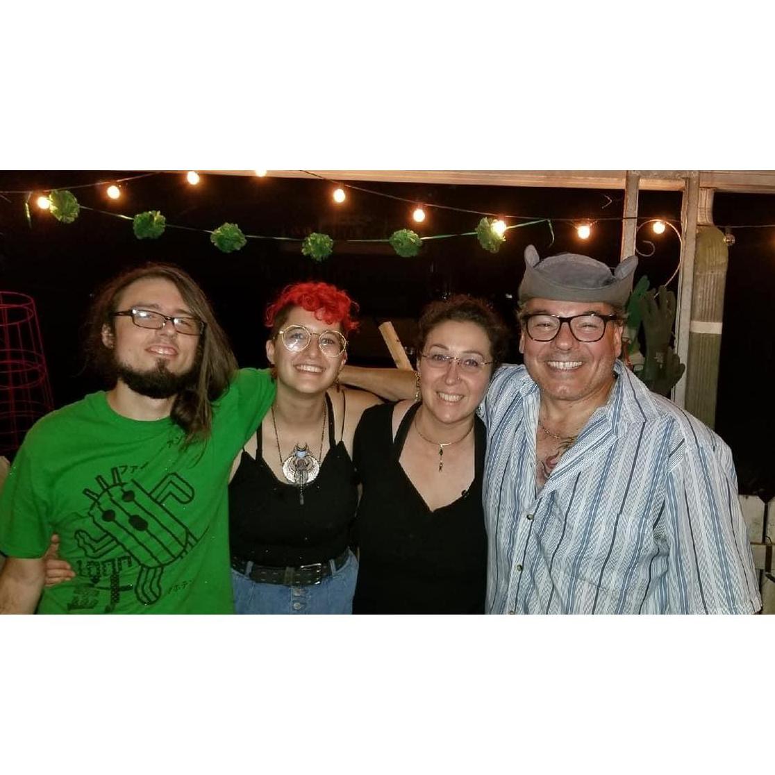 Lorien's birthday bash! Tony is the boil master!