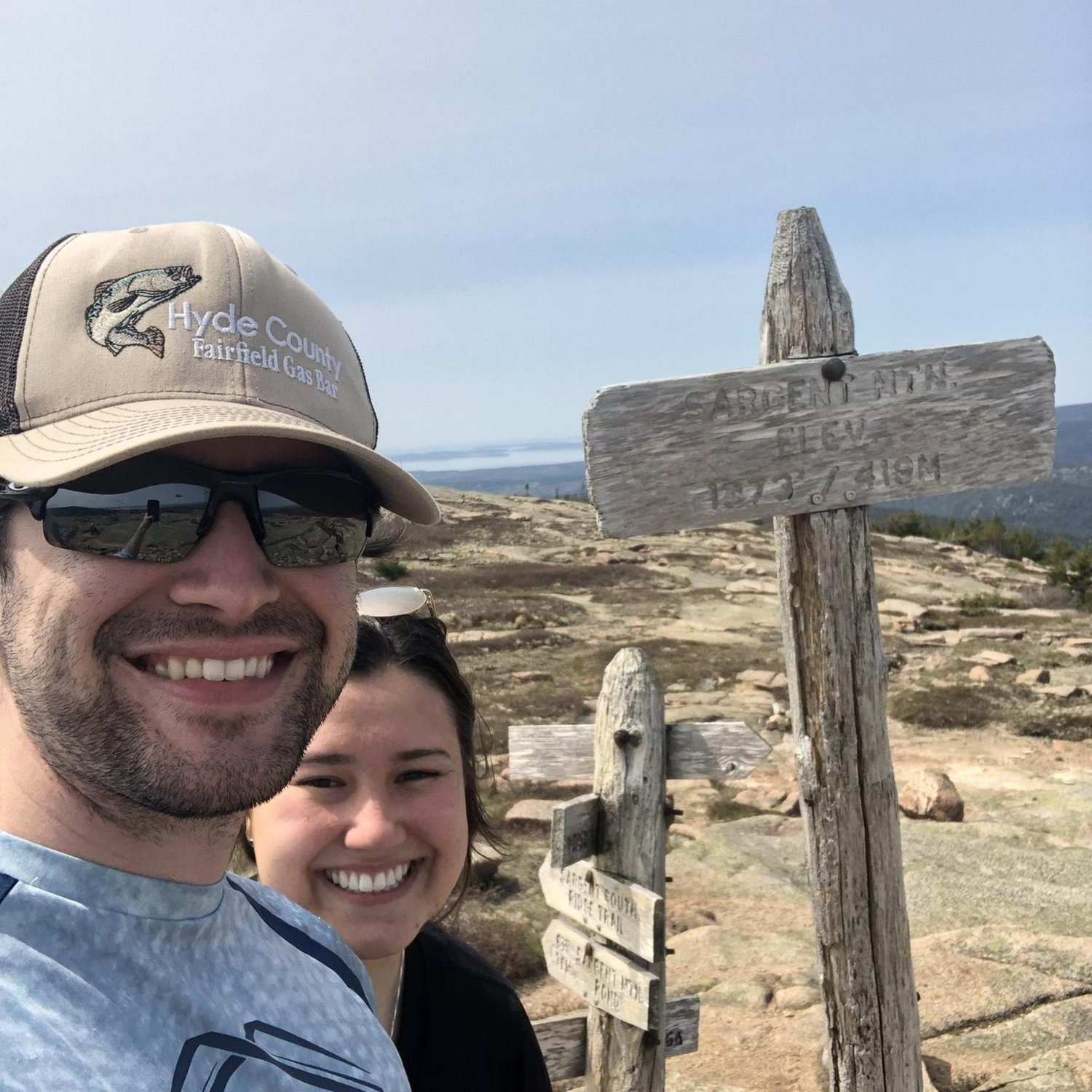 Top of Mt. Sargent , Acadia National Park