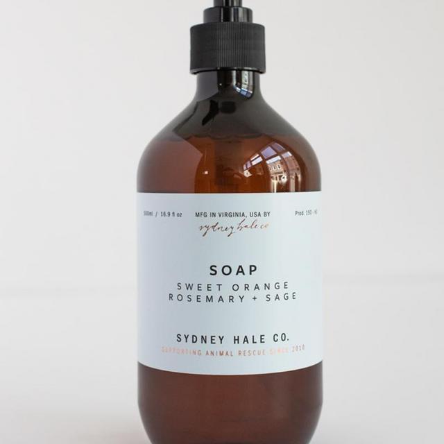 Soap- Sweet Orange, Rosemary + Sage