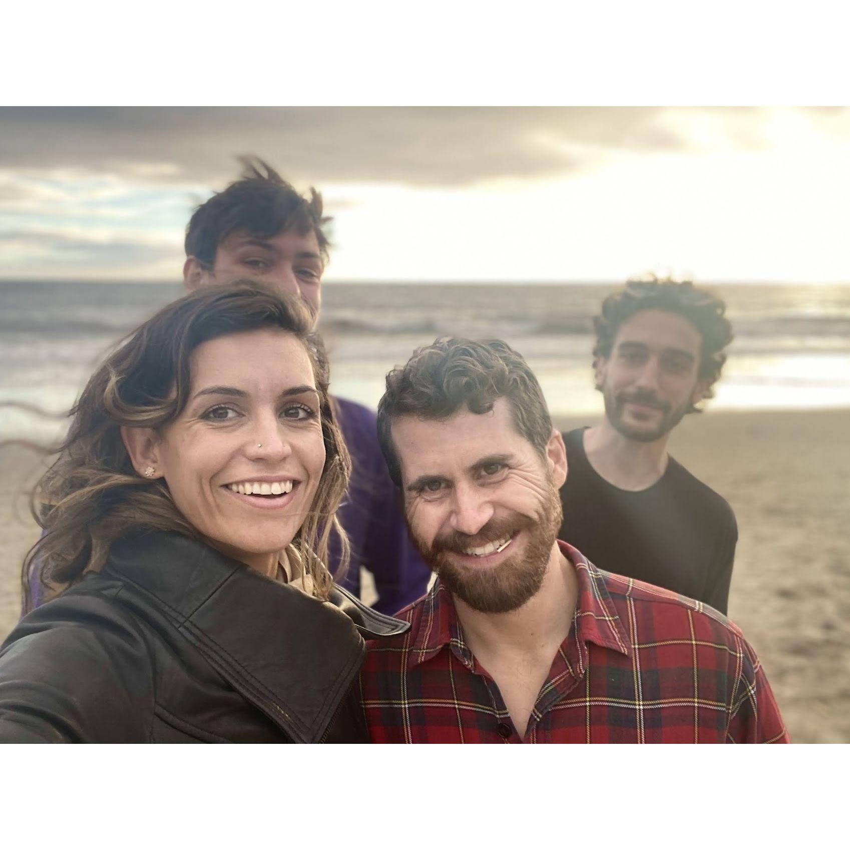Santa Barbara Beach Time. Santa Barbara, CA. December 2021.