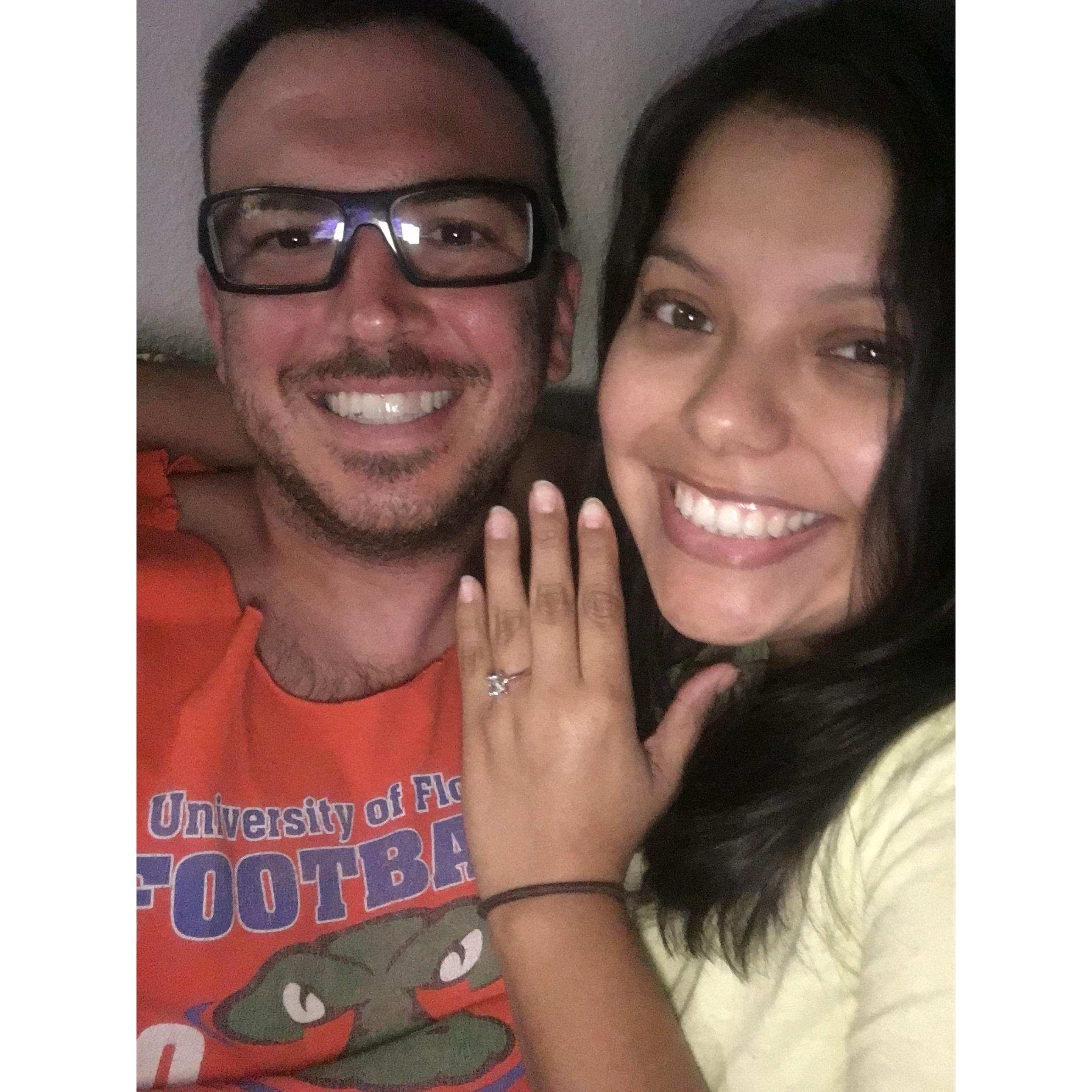 Jaz said yes!
