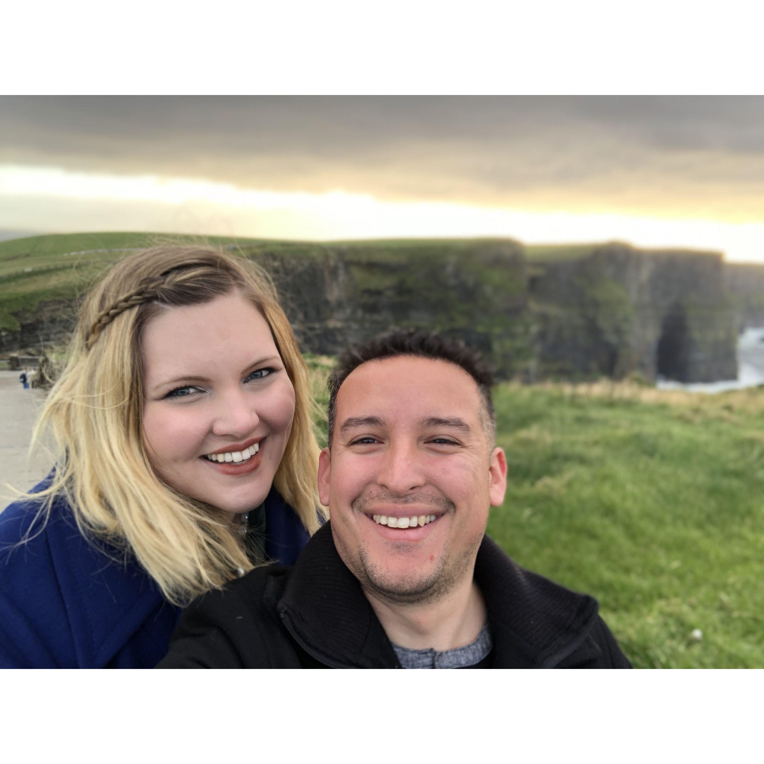 Cliffs of Moher, Ireland, 2017