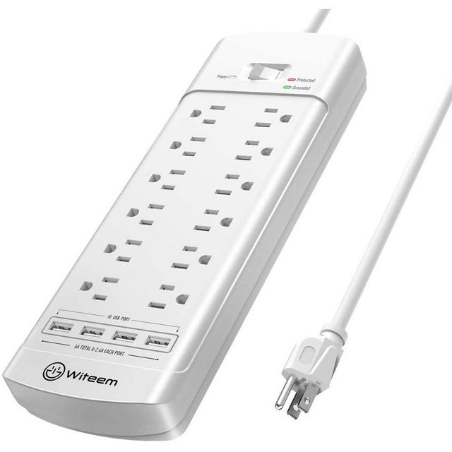 Witeem Power Strip 12-Outlet