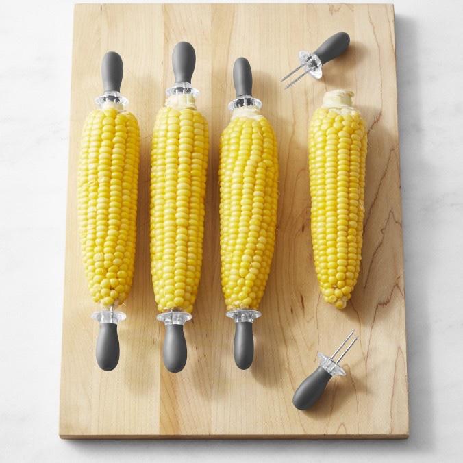 Williams Sonoma Interlocking Corn Cob Holders