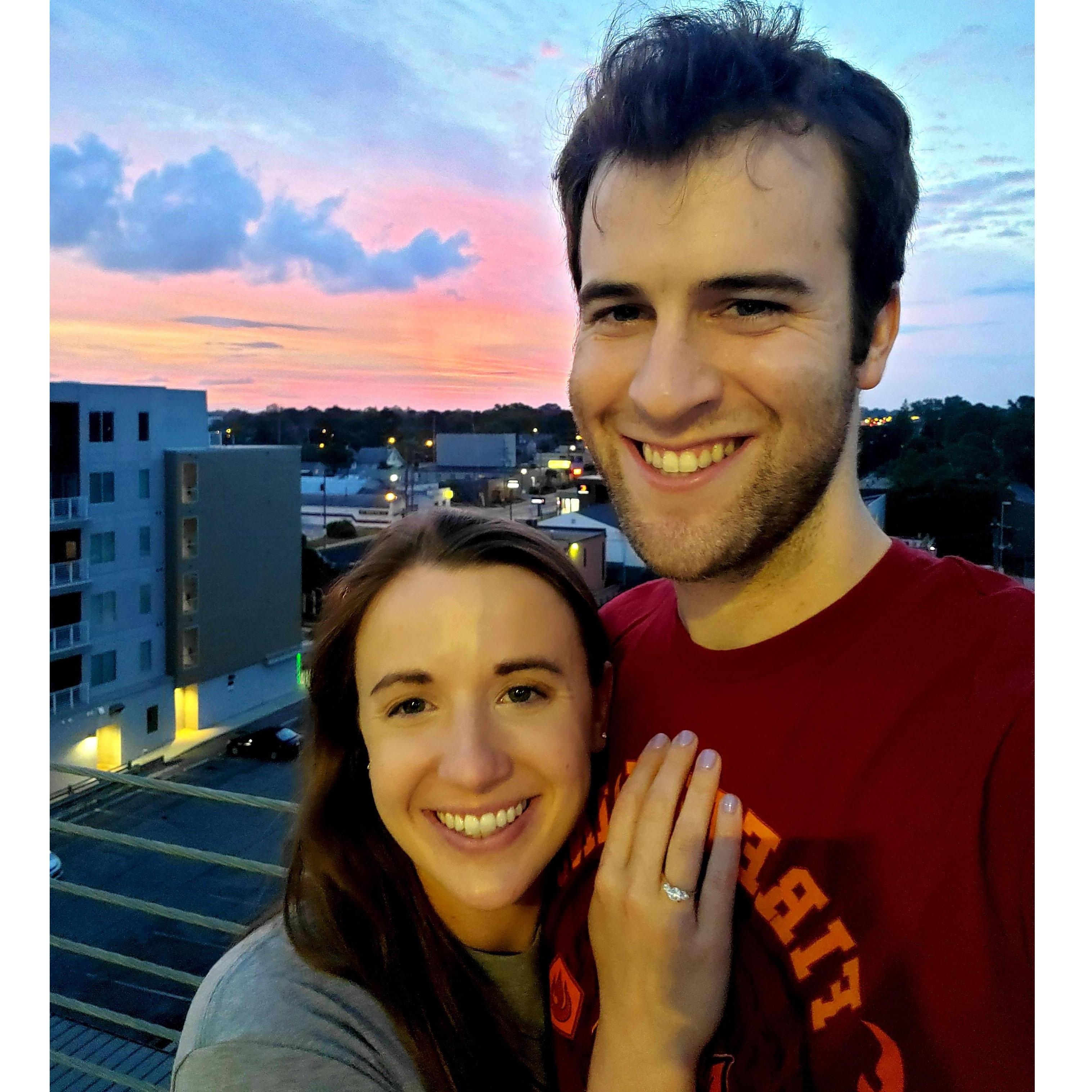 A beautiful sunset to cap off the perfect day!
